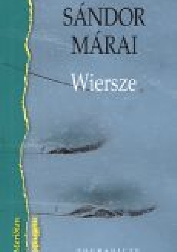 Okładka: Sándor Márai - Wiersze