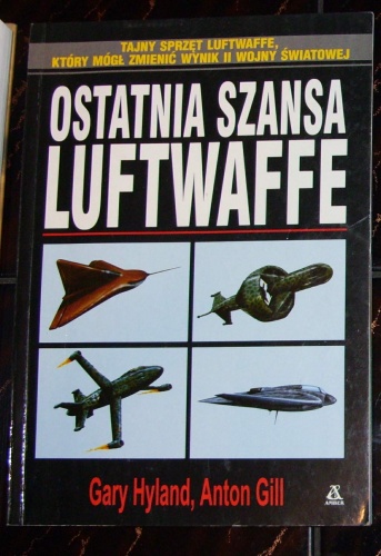 Okładka: Gary Hyland - Ostatnia szansa Luftwaffe