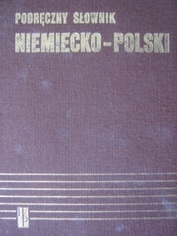 Okładka: Jan Chodera - Podręczny słownik niemiecko-polski
