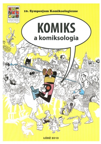 Okładka:  praca zbiorowa - Komiks a komiksologia