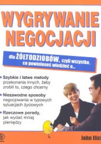 Okładka: John Ilich - Wygrywanie negocjacji