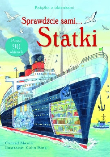 Okładka: Conrad Mason - Statki. Książka z okienkami